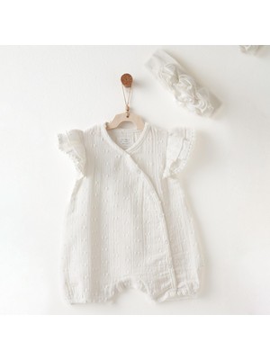 Andywawa Kız Bebek Tulum Takım Romper ANW-AC26642