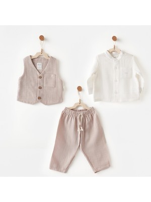 Andywawa Erkek Bebek Takım 3 Parça Set ANW-AC26734