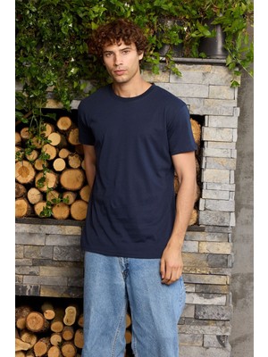 Kly Erkek O Yaka T-Shirt Konforlu Tasarım