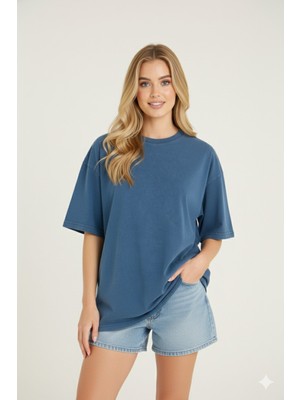 Kly Kadın O.yaka T-Shirt Şık Tasarım