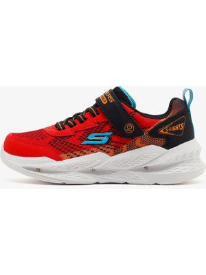 Skechers Meteor-Lights 2.0 Büyük Erkek Çocuk Kırmızı Işıklı Spor Ayakkabı 401490L Rdbk