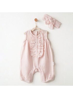 Andywawa Kız Bebek Tulum Takım Romper ANW-AC26613