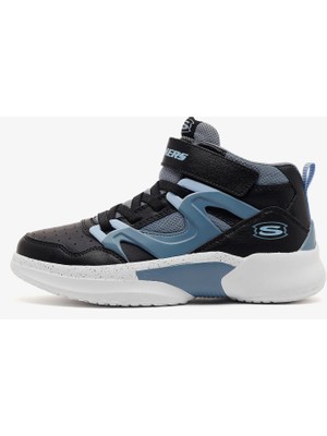 Skechers Skx Court Hype Büyük Erkek Çocuk Siyah Basketbol Ayakkabısı Spor ve Günlük Kombin için İdeal 406072L Bkgy
