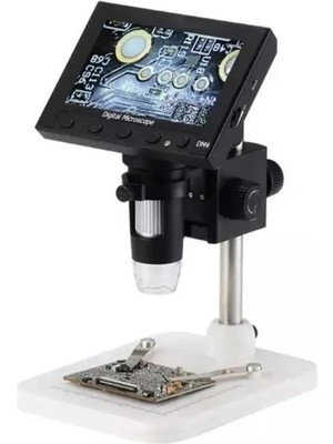 Starseven 1000X 2.0mp USB Dijital Elektronik Mikroskop 8 LCD Ekran VGA Büyüteç DM4S