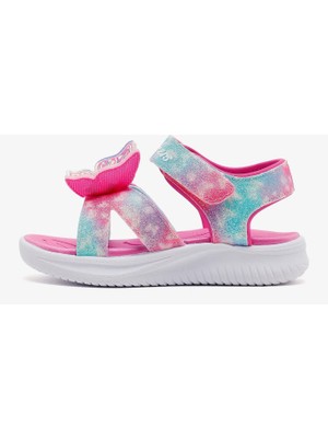 Skechers Jumpsters Sandal Küçük Kız Çocuk Pembe Işıklı Sandalet 303109N Pkmt