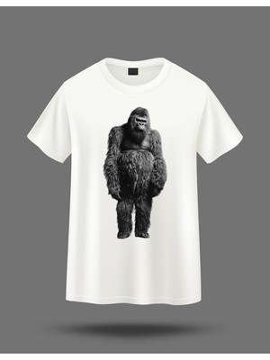 Karaoğlu Goril Baskılı Penye Tişört