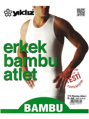 Yıldız 4’lü Paket Bambu Erkek Atlet – %94 Bambu, Nefes Alabilen ve Ekstra Esnek