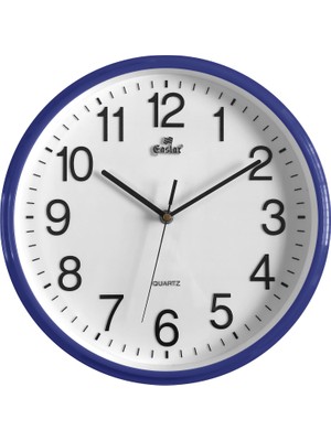 Eastar A824 F 3D Kabartma Rakamlı Sessiz Duvar Saati (31 Cm)