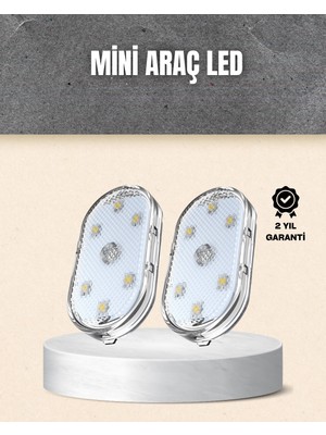 Eco Lounge Taşınabilir Manyetik Mini LED Lamba 7 Renk Seçenekli