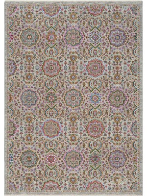 Türkeri Halı Retro Serisi Çiçek Motifli Klasik Halı