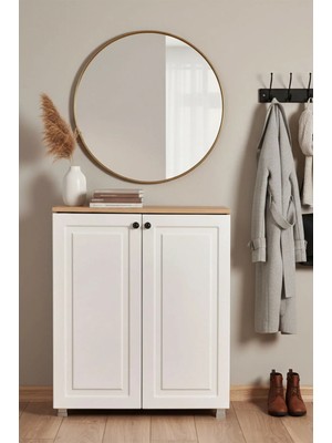 EUR035 2 Kapaklı Ayakkabı Dolabı