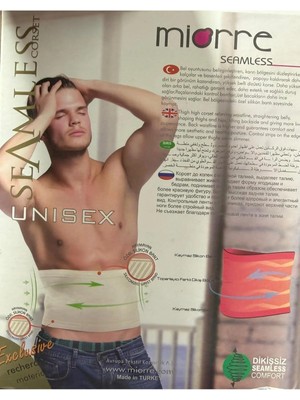 Bitangosu Bel ve Mide Için Dikişsiz Iz Yapmayan Nefes Alan Korse 1 Beden Inceltir, Toparlar