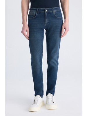 Twn Super Slim Fit Indigo Pamuklu Denim Pantolon 3ECJ33981004M