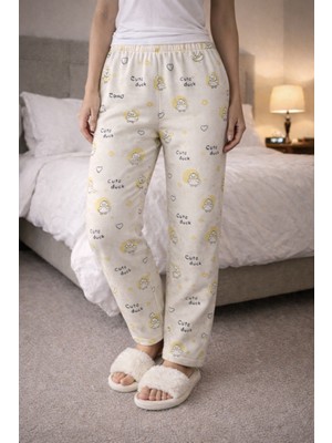 Modabox %100 Pamuk Örme Kadın Pijama Altı