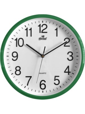 Eastar A824 E 3D Kabartma Rakamlı Sessiz Duvar Saati (31 Cm)