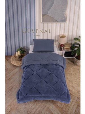 Elite Wellsoft Tek Kişilik Çift Taraflı Yastık Kılıflı Lüx Yorgan Seti | Yorgan | Uyku Seti