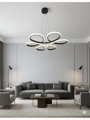 Light House Papatya Model Sarkıt LED Salon Avizesi