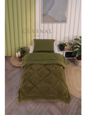 Elite Wellsoft Tek Kişilik Çift Taraflı Yastık Kılıflı Lüx Yorgan Seti | Yorgan | Uyku Seti