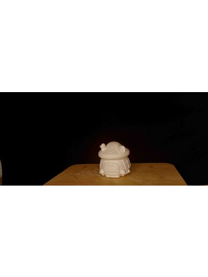 DS Tasarım Mantar Ev Boyama Kiti - Aktivite Seti - Şirinler Evi