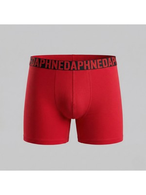Daphne Sport Premium Erkek Boxer %95 Pamuk Esnek Likralı Konforlu Terletmeyen Iç Giyim