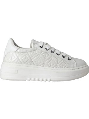 Hobby Kadın Rugan Modern Yüksek Tabanlı Sneaker Ayakkabı