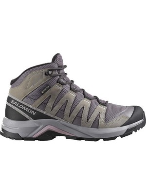 Salomon X-Adventure Recon Mid Gore-Tex Kadın Outdoor AYAKKABISIL47753400 Gri