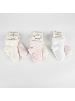 Najmaddin Katamino Cenet 2'li Abs'li Kız Bebek Soket Çorap K44048 Asorti
