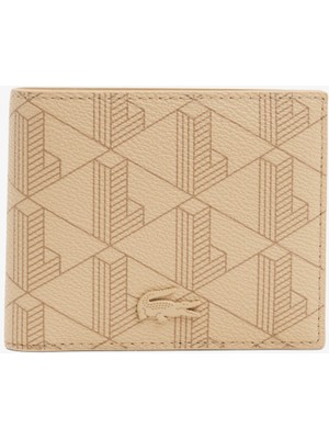 Lacoste Erkek Bej Cüzdan (NH3697LX.R59)