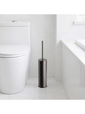 System Banyo Tuvalet Fırçalığı Füme Renk (BA4004 009 Bbn)