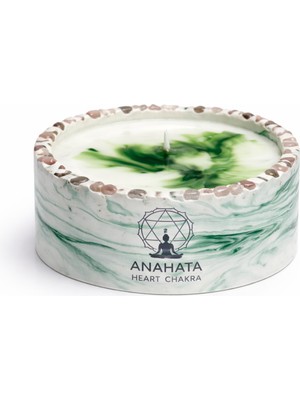 Anahata Kalp Çakra Mumu