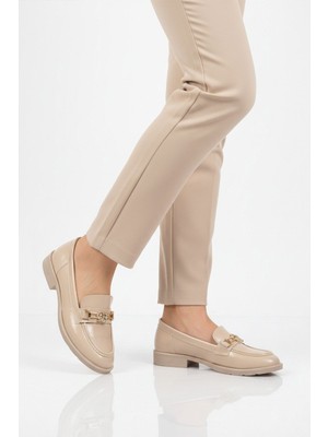 Ayakmod Bej Hafif Kadın Casual Ayakkabı 491101 Z