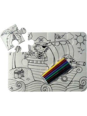 Aesco Funny Mat - Korsan Adası 30 x 40 cm