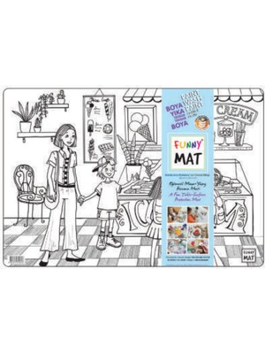Aesco Funny Mat - Dondurma Dükkânı 33,5X48CM
