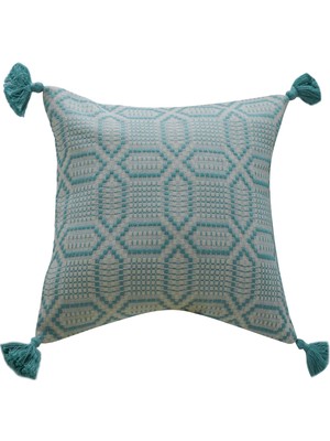 UTTU Ada Dokumaları - Sedefli Kırlent Kılıfı (Kare)