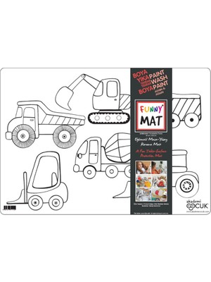 Aesco Funny Mat - Iş Makineleri - 33,5X48CM