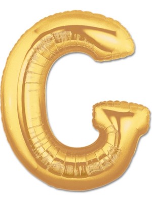 Go İthalat G Harf Folyo Balon Altın Renk  40 Inç (3791)