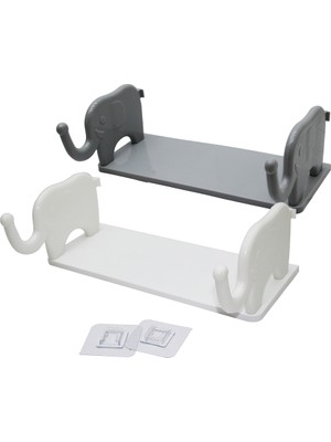 Go İthalat 31 x 12CM Filli Tutacaklı  Plastik Etejer (3791)