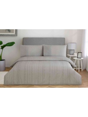 Özdilek Nevresim Takımı  Nev Çift Kişilik  Gri Lobelya