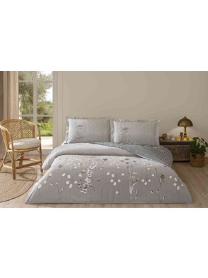 Özdilek Nevresim Takımı  Ranforce Çift Kişilik  Gri Lunarıa