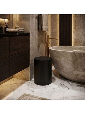 System Çöp Kovası Siyah Renk 3 Lt (BA4013 033 Al6-Al6)