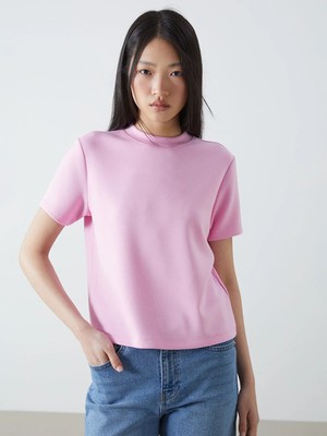 Lc Waikiki Yeni Sezon Dik Yaka Kadın Tişört