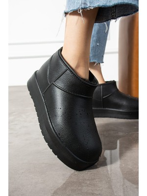 Redtan Kadın Bot | Su Geçirmez | Içi Kürklü | Düz Taban | Kadın Ayakkabı