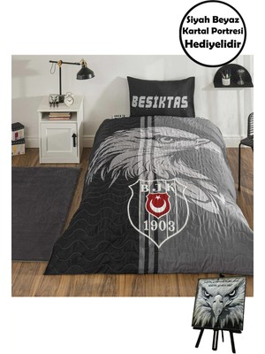 Taç Lisanslı Complete Set Beşiktaş Taraftar Mini 3D Portre Hediyeli