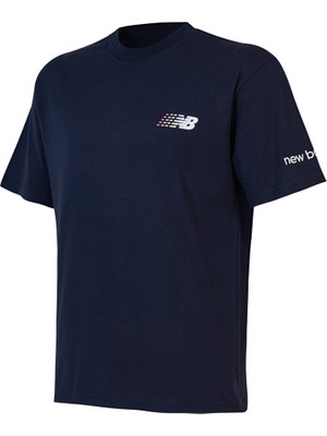 Nb New Balance MNT1644 Lacivert Erkek Tişört