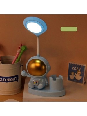 Bsre Astronot Figürlü Masa Lambası ve Kalemlik