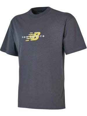 Nb New Balance MNT1645 Gri Erkek Tişört