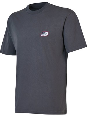 Nb New Balance MNT1647 Gri Erkek Tişört