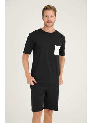 Kly Erkek O.yaka Şortlu Takım Modern Tasarım