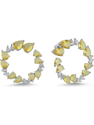 Merano Design Baisse Sarı Küpe