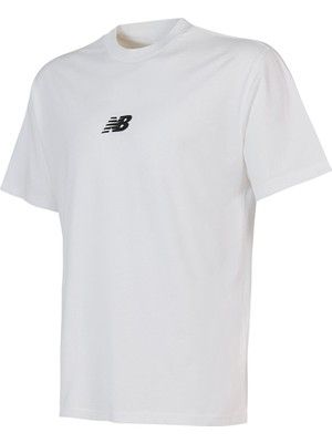 Nb New Balance MNT1642 Beyaz Erkek Tişört